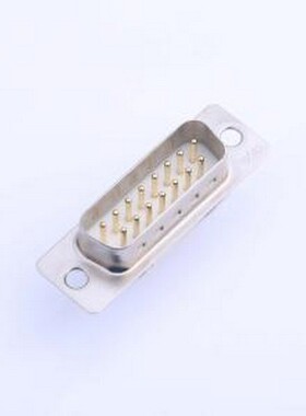 GDP15M-180 D-Sub/VGA连接器 插针式DP15两排公头车白胶光孔电镀1