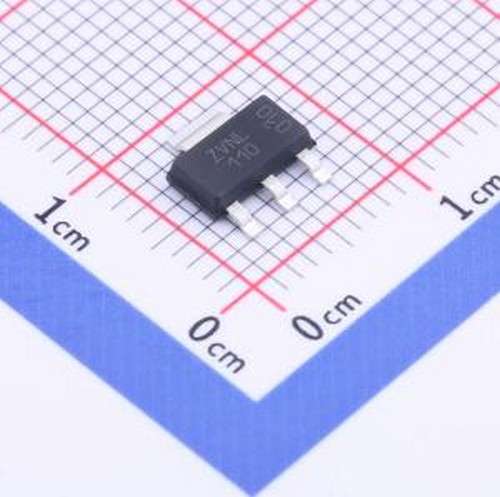 ZVNL110GTA 场效应管(MOSFET) 1个N沟道 耐压:100V 电流:600mA SO