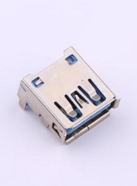 HC-USB3.0-L142-ZJ USB连接器 Type-A 母 卧贴 SMD