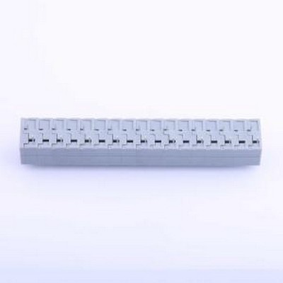 KF202-10.0-9P 弹簧式接线端子 1x9P 10mm 每排P数:9 排数:1 插件