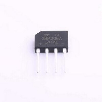GBP206A 整流桥 电压:600V 电流:2A GBP