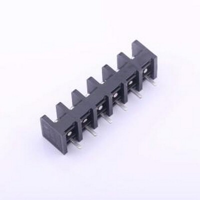 JL850-85006BA1 栅栏式接线端子 8.5mm 1x6P 直针 边脚 排数:1 每