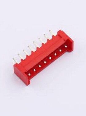 WAFER-XHB254Z-8AH 线对板针座 XHB红色直针8P 插件,P=2.54mm