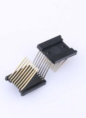 MJ88Z-B112-HPMD1 以太网连接器(RJ45 RJ11) 转接头180度双头1X2