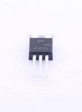 BR40P03 场效应管(MOSFET) 1个P沟道 耐压:30V 电流:40A TO-220