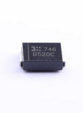 B520C-13-F 肖特基二极管 电压:20V 电流:5A SMC(DO-214AB)