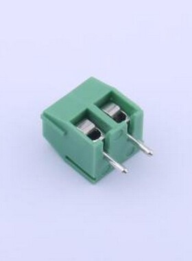 DB301V-3.81-2P-GN-S 螺钉式接线端子 3.81mm 1x2P 排数:1 每排P