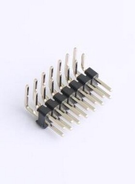 DS1025-06-2x7P8BR1-B 排针 2x7P 间距:2mm 弯插 弯插,P=2mm