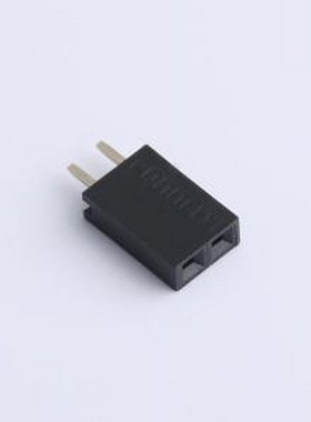 DS1023-1x2SF11 排母 1x2P 间距:2.54mm 直插 黑色 插件,P=2.54mm