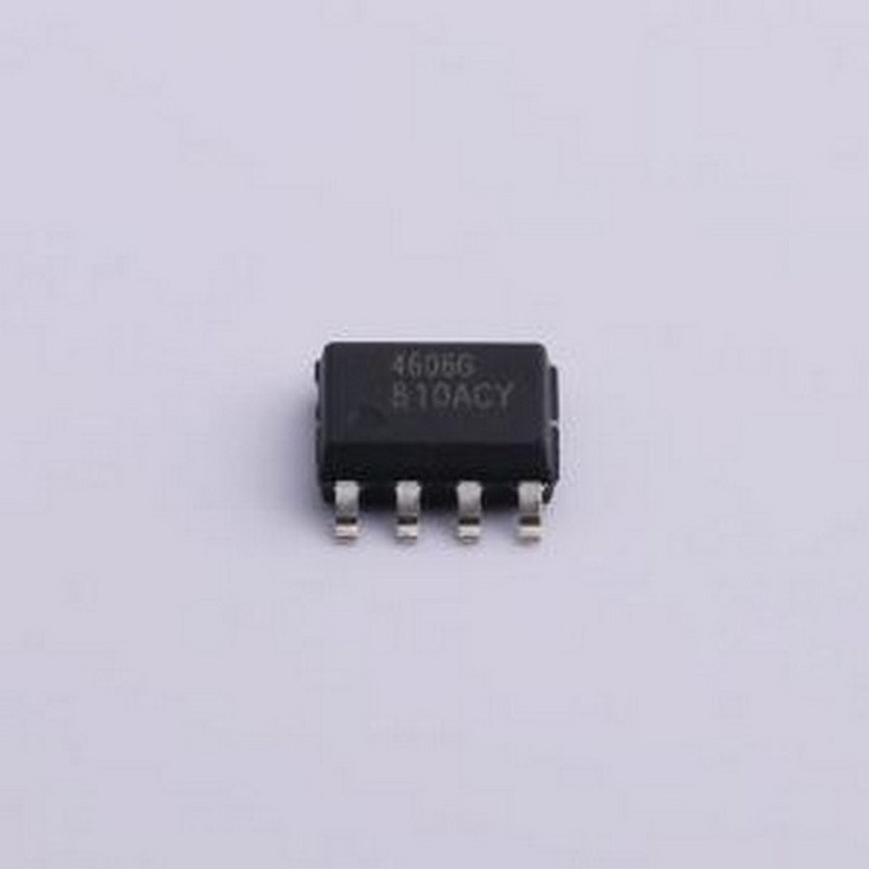 HSM4606 场效应管(MOSFET) 1个N沟道+1个P沟道 耐压:30V 电流:6A