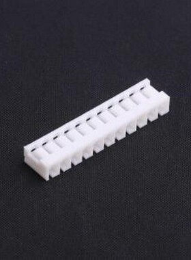 HX25008-11Y 胶壳(线对板/线对线) 1x11P 2.5mm 白色 P=2.5mm