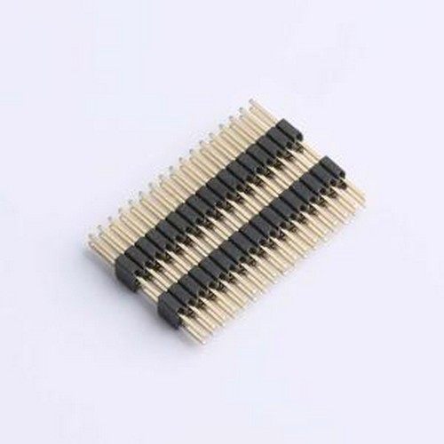 X1322WV-2x17H-C40D30-E80 排针 2x17P 间距:1.27mm 方针 插件,P=