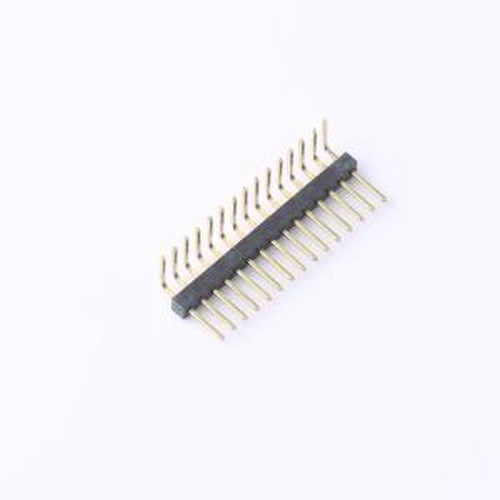 GPCB101-1502A003C1AA 排针 1x15P 间距:1mm 方针 弯插 弯插,P=1m