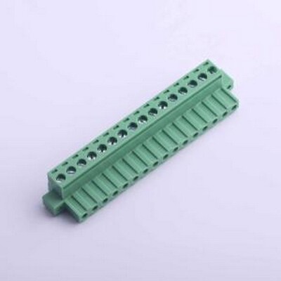 KF2EDGKM-5.0-16P 插拔式接线端子 5mm 1x16P 排数:1 每排P数:16