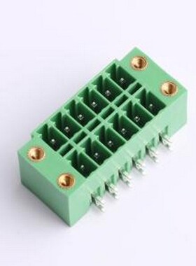 JL15EDGKNRM-38112G01 插拔式接线端子 螺丝固定 3.81mm 插件,P=3