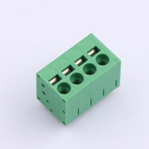 MX205V-5.0-04P-GN01-Cu-A 弹簧式接线端子 1x4P 5mm 每排P数:4