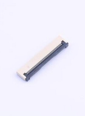 KH-FG0.5-H2.0-39PIN FFC/FPC连接器 间距:0.5mm P数:39P 翻盖式