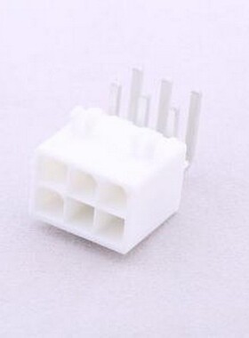 39300060 线对板针座 间距:4.2mm 2x3P 弯插,P=4.2mm