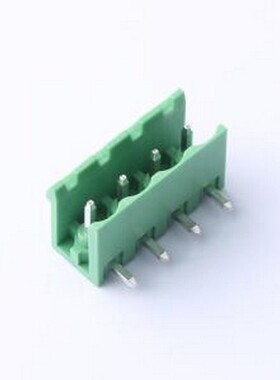 DB2ER-5.0-4P-GN 插拔式接线端子 5mm 排数:1 每排P数:4 P=5mm