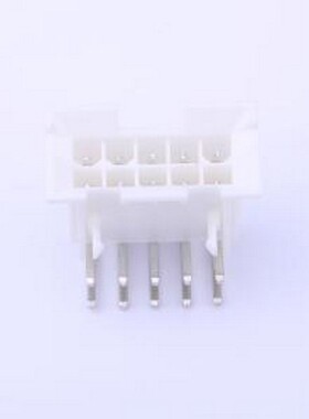 X9357WR-2x05B-N0SN 线对板针座 2x5P 间距:4.2mm 弯插 弯插,P=4.