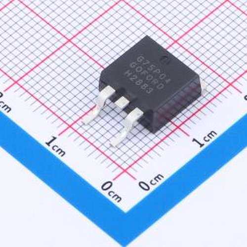 G75P04M 场效应管(MOSFET) 1个P沟道 耐压:40V 电流:80A TO-263