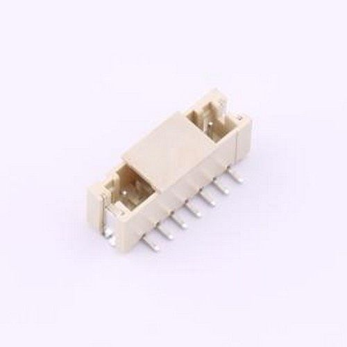 HX PH2.0-7PLT 线对板针座 1x7P 间距:2mm 立贴 SMD,P=2mm