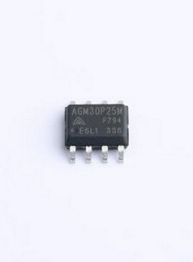 AGM30P25M 场效应管(MOSFET) 2个P沟道 耐压:30V 电流:8A SOP-8