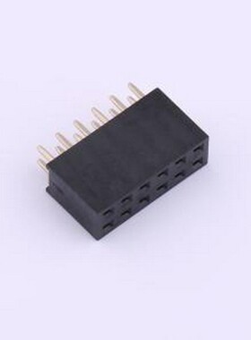 XDM254-2-06-Z-8.5-G0 排母 2x6P 间距:2.54mm 直插 插件,P=2.54m