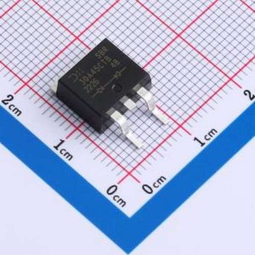 SBR30A45CTBQ-13 超势垒整流器(SBR) 电压:45V 电流:15A TO-263AB