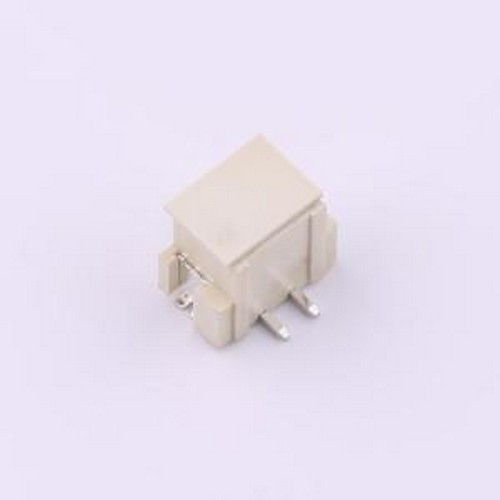 WT250KL-024C-0W 线对板针座 1x2P 间距:2.5mm 立贴 SMD,P=2.54mm