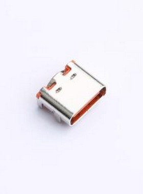 MC-1017ACP16 USB连接器 USB TYPE C 16PIN单排7.35橙色 SMD