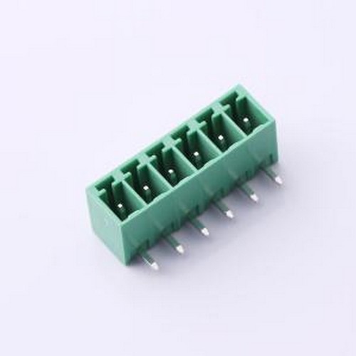 MX15EDGRC-3.81-06P-GN01-Cu-A 插拔式接线端子 1x6P 3.81mm 排数