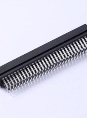 ER62BGFBK 金手指连接器 2.54mm P数:62P 弯插,P=2.54mm