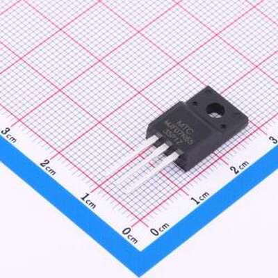 MJF07N65 场效应管(MOSFET) 1个N沟道 耐压:650V 电流:7A TO-220F