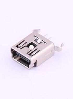 UX-156-AR USB连接器 Mini-B 母 直插 插件