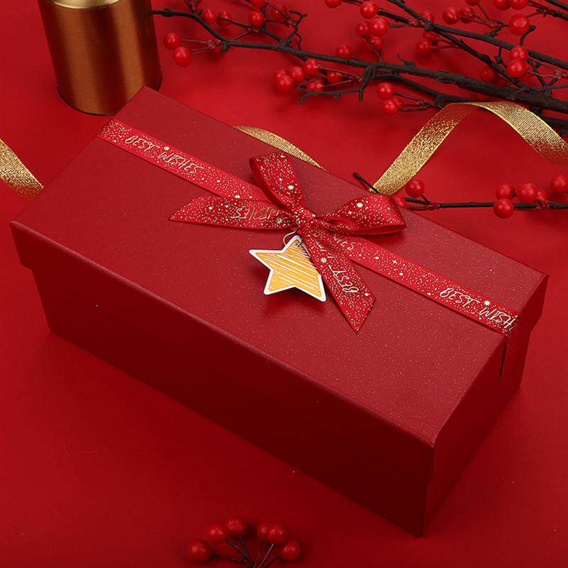 christmas cup gift box packing box rectangular jewelry gift