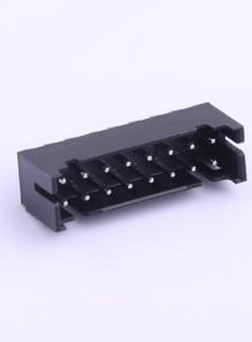 A2211WV-2X08P 线对板针座 间距:2mm 2x8P 黑色 插件,P=2mm