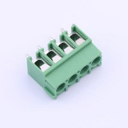 DB302-5.0-4P-GN-S 螺钉式接线端子 1x4P 5mm 直插 排数:1 每排P