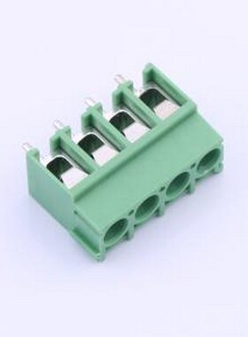 DB302-5.0-4P-GN-S 螺钉式接线端子 1x4P 5mm 直插 排数:1 每排P