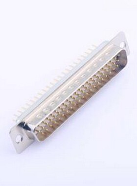 GHDP62M-180 D-Sub/VGA连接器 插针式DP62三排高密度公头车针白胶