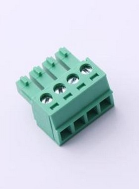 MX15EDGK-3.81-04P-GN01-Cu-Y-A 插拔式接线端子 1x4P 3.81mm 排