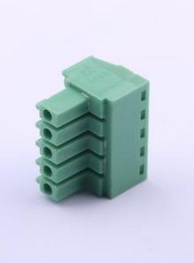 DB2EK-3.5-5P-GN-S 插拔式接线端子 3.5mm 1x5P 排数:1 每排P数:5