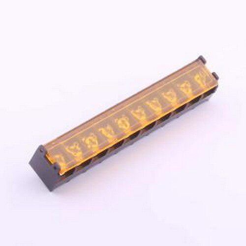 HB9500M-9.5-10P 栅栏式接线端子 9.5mm 1x10P 每排P数:10 排数:1