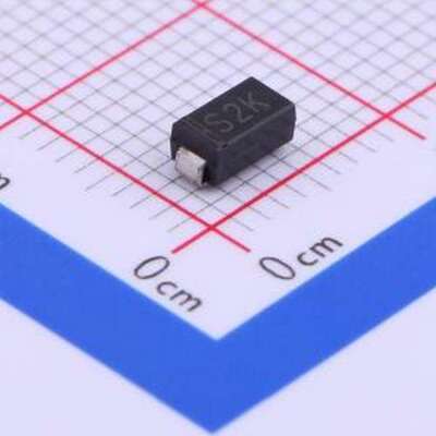 S2K 通用二极管 电压:800V 电流:2A SMA(DO-214AC)