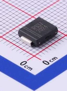 RS3JC 快恢复/高效率二极管 电压:600V 电流:3A SMC