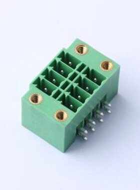 JL15EDGKNRM-35008G01 插拔式接线端子 螺丝固定 3.5mm 插件,P=3.