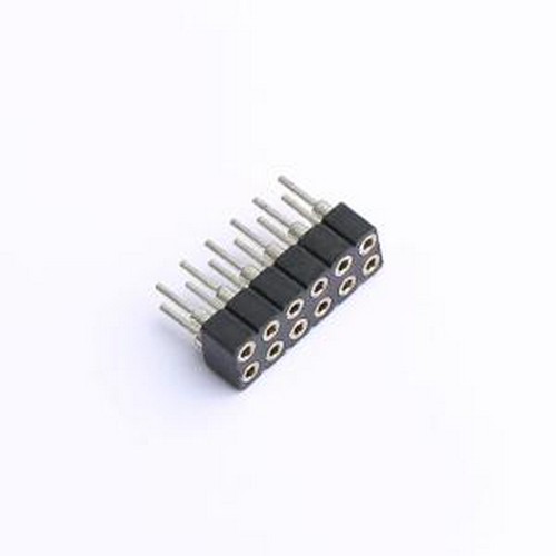 XDM200C-2-06-Z-2.8-G0 排母 2x6P 间距:2mm 直插 插件,P=2mm