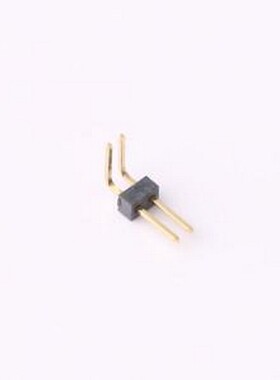 GPCB101-0202A003C1AA 排针 1x2P 间距:1mm 方针 弯插 弯插,P=1mm