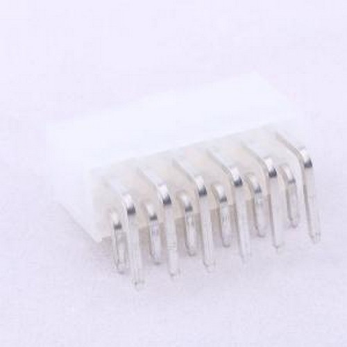 C4201WR-2x6P 线对板针座 2x6P 间距:4.2mm 弯插 弯插,P=4.2mm