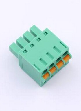 MX15EDGKD-3.81-04P-GN01-Cu-A 插拔式接线端子 1x4P 3.81mm 排数